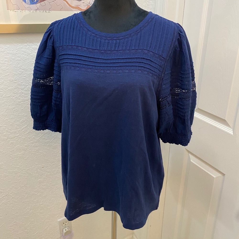 Loft Top, Size L, 100% Cotton